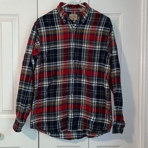 RedHead 🦆 Plaid Flannel Button Down - Size: M